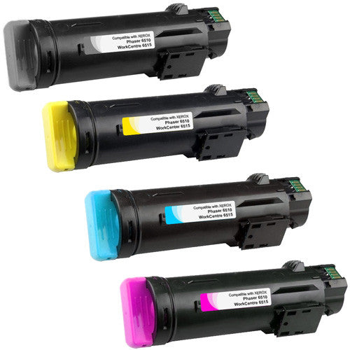 Huismerk XEROX Phaser 6510 Toners Multipack Inktkenners