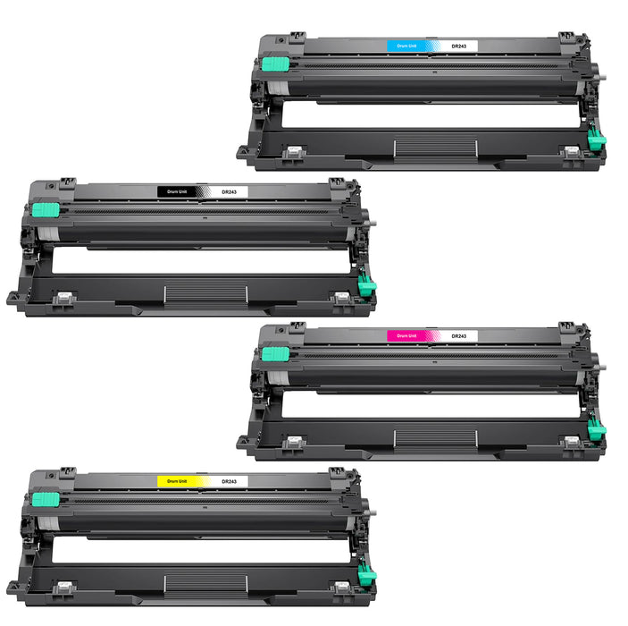 Huismerk Brother DR243/247 drum units – compatibel met Brother HL‑L3210CW, DCP‑L3550CDW en MFC‑L3770CDW printers.