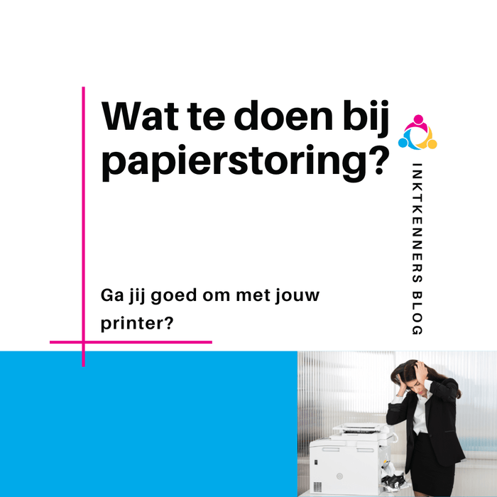 Papier zit vast in printer - papierstoring - printproblemen