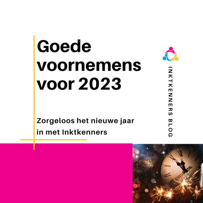 Goede voornemens voor het jaar 2023 Inktkenners 