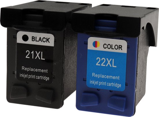 Cartridges geschikt voor HP 21 & 22 Huismerk