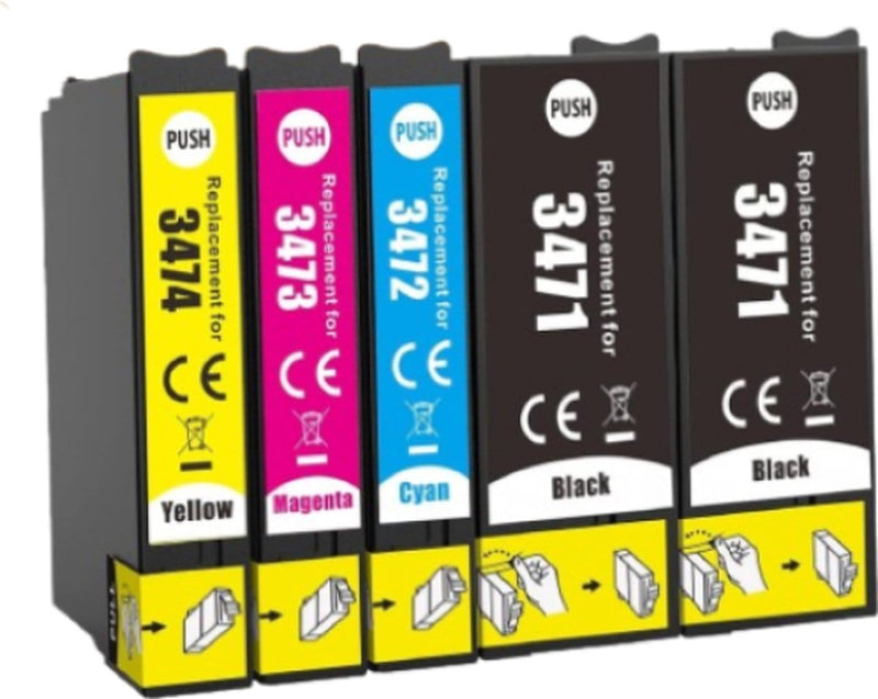Epson 34XL Huismerk Inktkenners