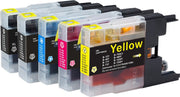 Huismerk Cartridges Brother LC1280 Multipack 5 stuks Inktkenners