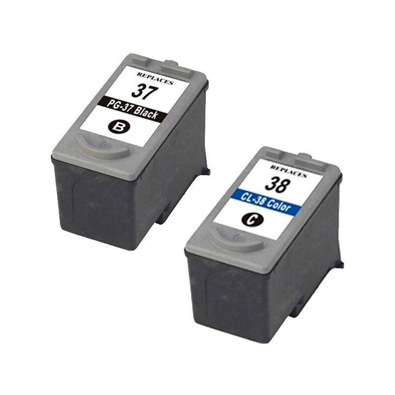 Huismerk Canon Pg-37/ Cl-38 Cartridge - Inktkenners