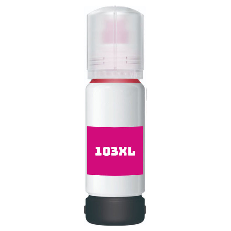 Epson EcoTank 103 Magenta Navulinkt Huismerk Inktkenners