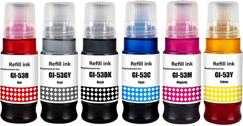 Huismerk Navulinkt Canon GI-53 Multipack Inktkenners