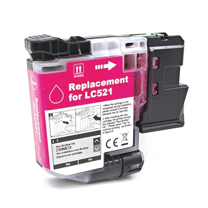 brother-lc-521-magenta-inktcartridge-huismerk