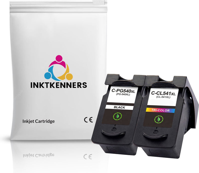 Canon Cartridge - PG-540 & CL-541 - Inktkenners Huismerk