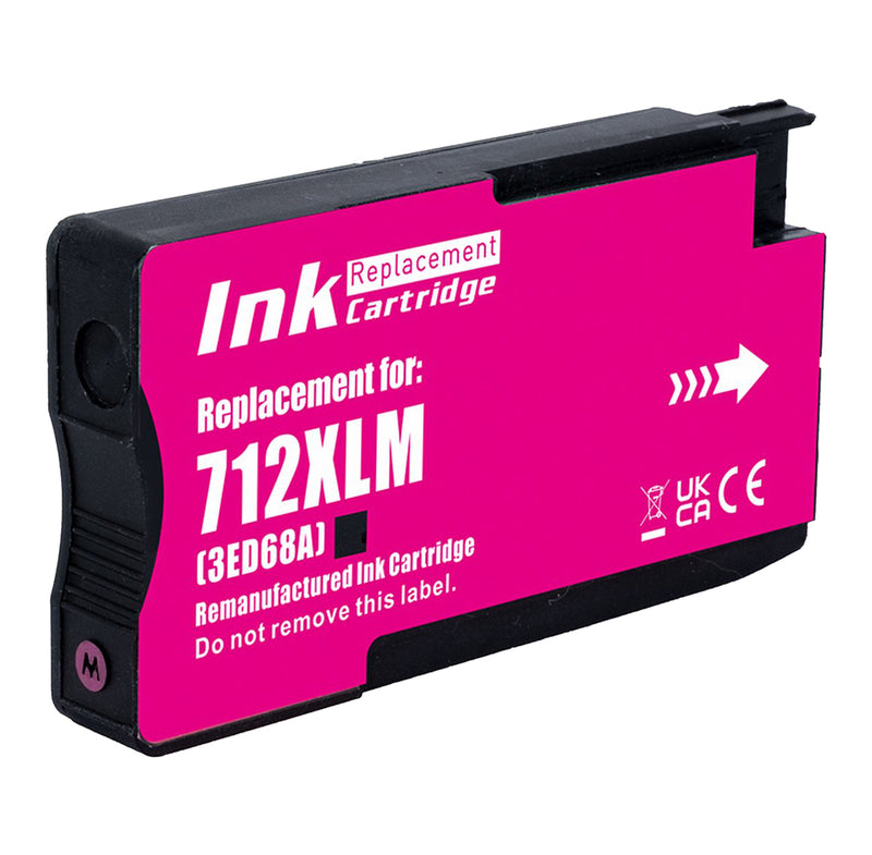 HP Inkt Cartridge Magenta - 712 / 712XL - Inktkenners Huismerk