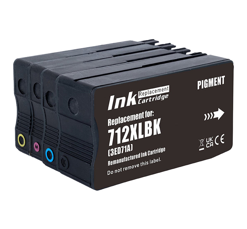 HP Inkt Cartridge Multipack - 712 / 712XL - Inktkenners Huismerk