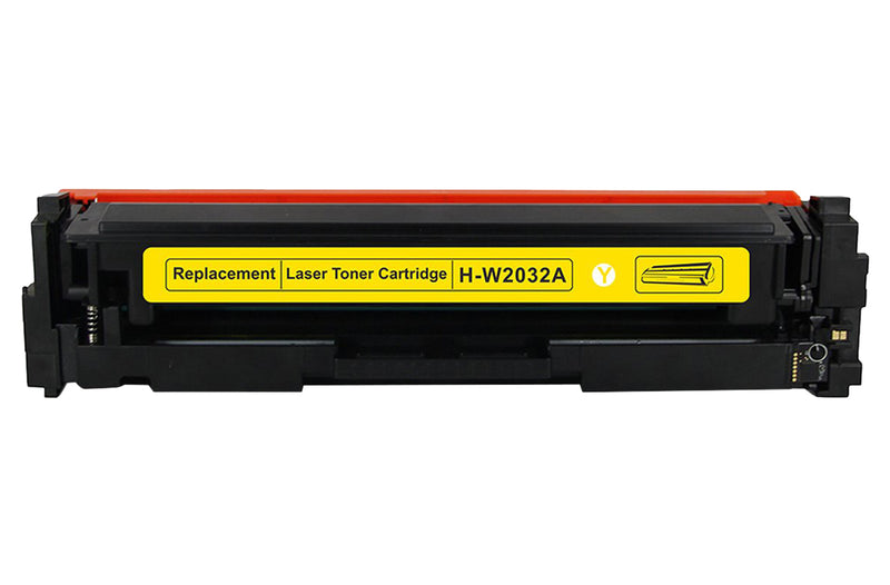 HP 207A Laser Toner Cartridge Geel - Inktkenners Huismerk