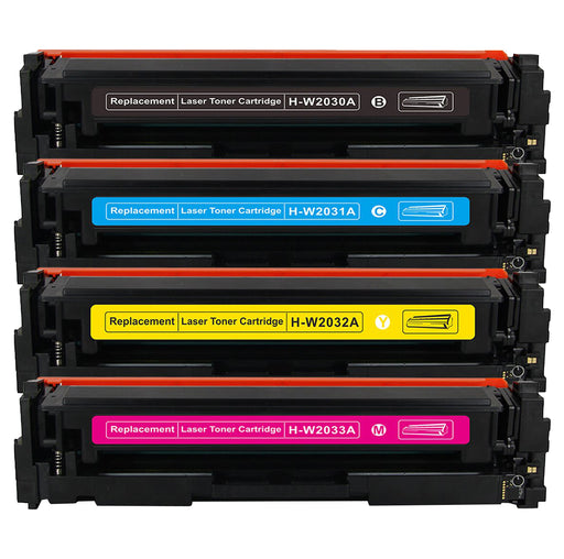 HP 415A Laser Toner Cartridge Multipack - Inktkenners Huismerk