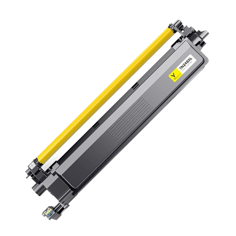 Huismerk Toner Brother TN248 Geel Inktkenners