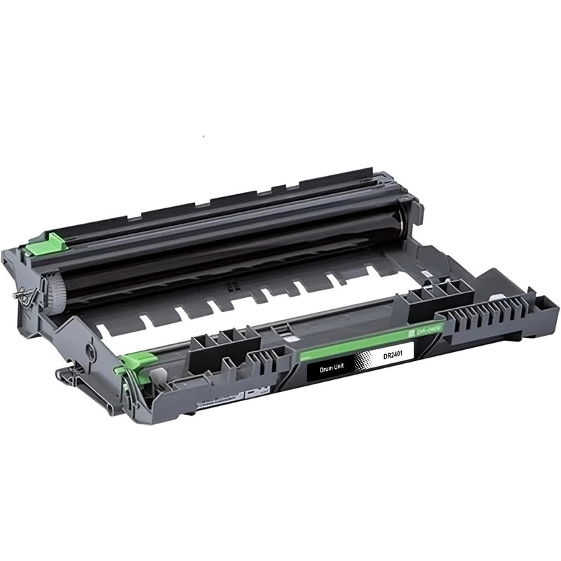 Huismerk Brother DR2401 BK(W/B) drum unit – compatibel met Brother DCP‑L2512D, HL‑L2352DW en MFC‑L2752DW printers.