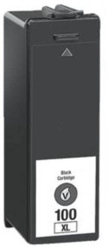 Huismerk Lexmark 100XL Zwart Inktcartridge – Compatibel met Lexmark Pinnacle Pro901, Interact S605 – Hoge kwaliteit & voordelig alternatief.