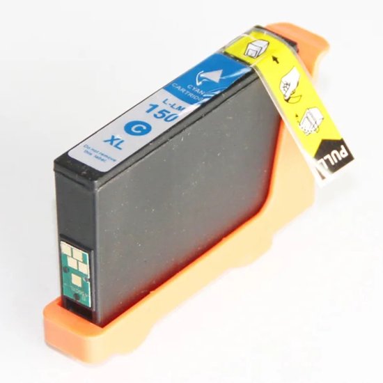 Huismerk Lexmark 150XL Cyaan Inktcartridge – Compatibel met Lexmark Pro715, S515 – Levendige kleuren & scherpe afdrukken.