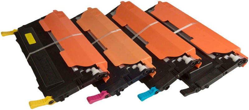 Huismerk Samsung SU392A Toner Multipack – Zwart, Cyaan, Magenta, Geel – Compleet en voordelig alternatief voor Samsung kleurenprinters.