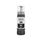 Epson EcoTank 104 Refill Printer Inkt Zwart- E104 Inktkenners Huismerk
