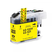 Brother LC123 Geel Inktkenners huismerk