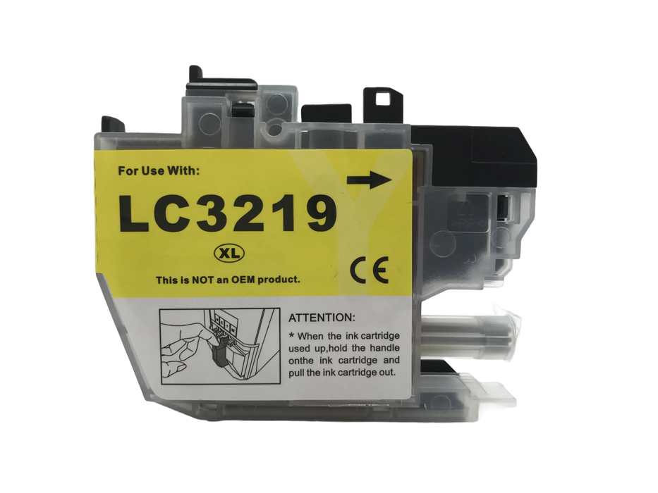 Brother LC3219 Inktcartridge 1x Geel - Inktkenners Huismerk