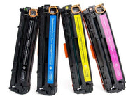 HP 125A Laser Toner Multipack - CB-540A / CB-541A / CB-542A / CB-543A