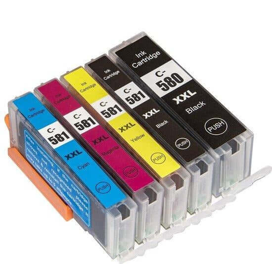 Canon Cartridge Multipack set (5 stuks) PGI-580 / CLI-581 XL - Inktkenners