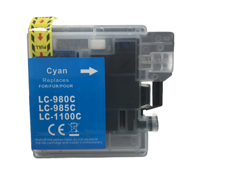 Huismerk Brother LC980 / LC985 / LC1100 Cartridge