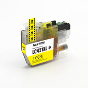 Brother LC421XL Inkt Cartridge Geel - Inktkenners Huismerk