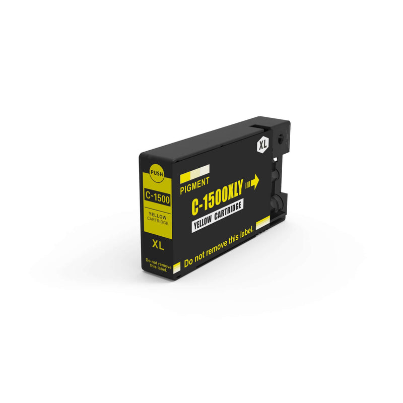 Canon 1500 Cartridge Geel (4 stuks) - Inktkenners Huismerk Inkt